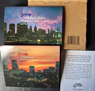 Juego 2009-P&D sin circular EE. UU. como nuevo Foto 1 de 4