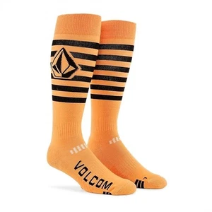 VOLCOM KOOTNEY Women's Crew Snow Socks - GLD - S/M - NWT - Picture 1 of 3