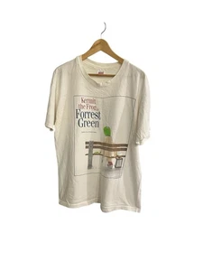 Vintage 90s Kermit The Frog Is Forrest Green Gump Parody T-Shirt XL - Bild 1 von 5