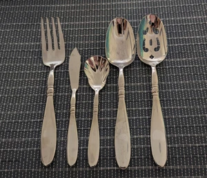 Oneida Manchester Stainless Steel Flatware Hostess Serving Set - Picture 1 of 6