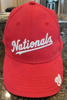 Washington Nationals Baseball Hat - Stadium Giveaway - Red, One Size Fits Most - Image 1 of 4