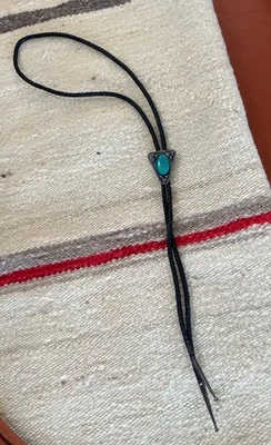 Vintage - Gravata Bolo 40", Esterlina! Bom. - Imagem 1 de 4