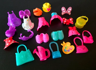 Disney Minnie Mouse Daisy Bowtique Accesorios Lote Snap N’ Estilo Zapatos Monederos Foto 1 de 4