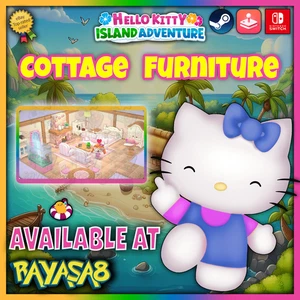 Hello Kitty Island Adventure - Juego completo de muebles de cabaña | Entrega rápida 🔥 - Imagen 1 de 4
