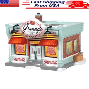 Ceramic Snow Village House Christmas Lit Building Holiday House Display Decor - Picture 1 of 7