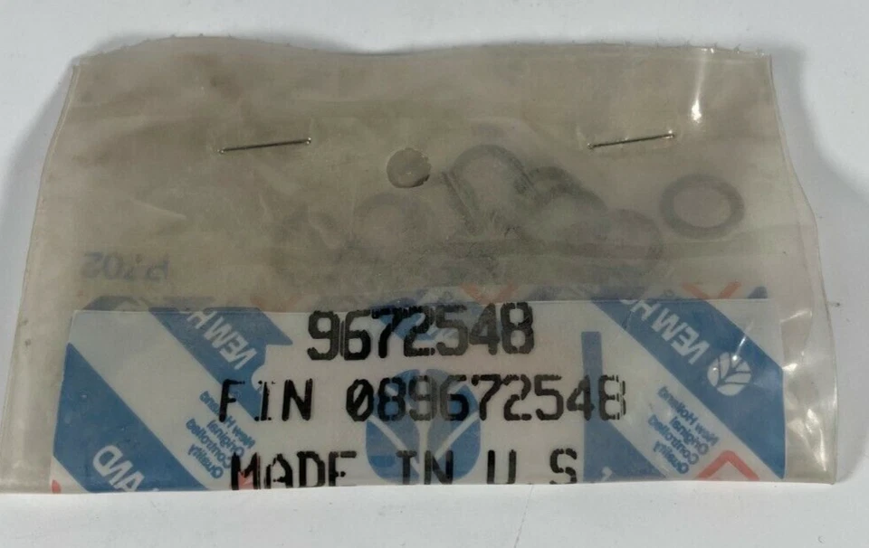 New Holland Case CNH Genuine OEM O-Ring 9672548 New Sealed Bag of 20 - Image 1 of 1