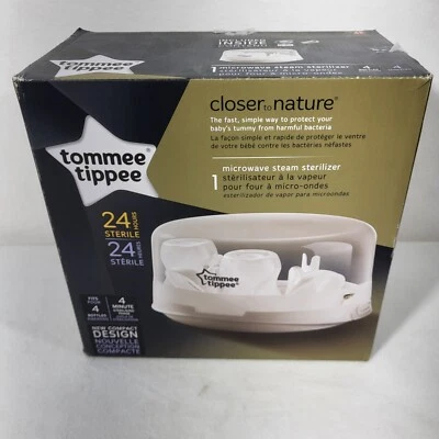 Esterilizador de vapor para biberón microondas Tommee Tippee Foto 1 de 4