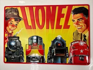 Andy Rooney Blechschild "Lionel Vater und Sohn" 15"x10" #2160031 - Bild 1 von 3