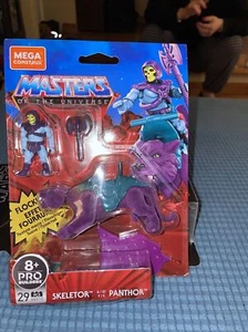 Masters of the Universe Mega Construx Panthor (FLOCKED) & Skeletor GVY17 - Bild 1 von 2