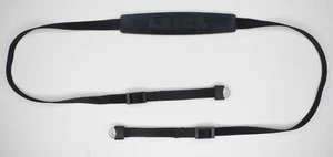 Leica 14312 Black Camera Neck Strap w/ Lugs For M2 M3 M4 M5 M6 M7 M8 M9 & More - Picture 1 of 17