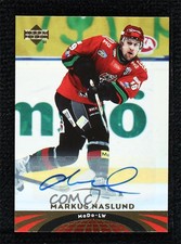 2004-05 Upper Deck All-World Edition Auto Markus Naslund #66 Auto