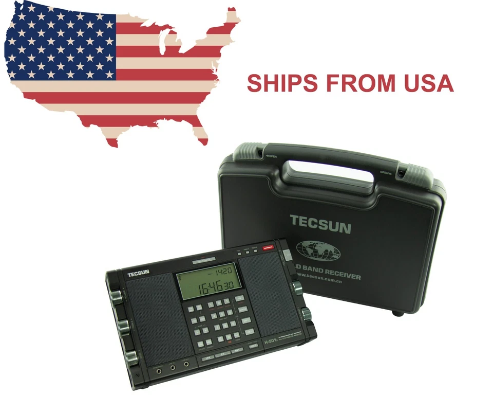 TECSUN H501 Dual Speake AM FM Shortwave