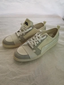 PUMA ALEXANDER MCQUEEN PUMA SERVE LO LEATHER COMBI CANVAS SNE Size 10 - Picture 1 of 11