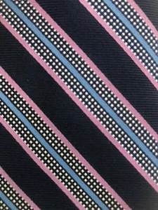 DANIEL CREMIEU Signature Ltd. Ed. EUC Multicolor Striped Silk Tie ITALY 60½ x 3¼ - Picture 1 of 7