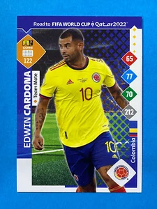 Panini Adrenalyn Road to Qatar 2022 Card n.122 Edwin Cardona Colombia - Imagen 1 de 1