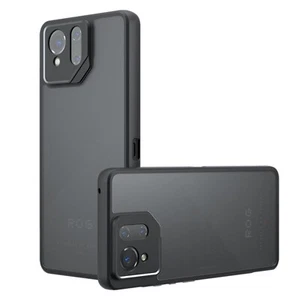 Funda protectora híbrida para Asus ROG Phone 9 / 9 Pro Armor Design TPU PC negra - Imagen 1 de 8