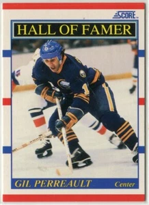 1990-91 Score American #355 Gilbert Perreault Buffalo Sabres - Picture 1 of 2
