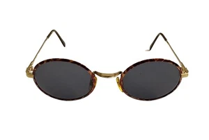 Damen Braun Gold GIORGIO ARMANI Runde Runde Runde Sonnenbrille Brille 48-22-125 - Bild 1 von 7