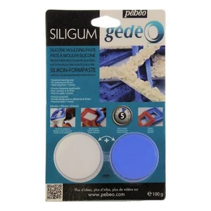 Pebeo Siligum Gedeo Silicone Moulding Paste 100g mould moulds - Picture 1 of 1