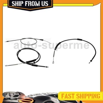 Kit de cable de freno de estacionamiento delantero trasero 3x para Chrysler Town & Country 2006-2007 Foto 1 de 4