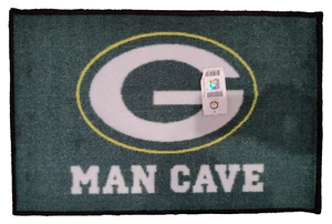 Green Bay Packers Männerhöhle Vorleger Matte 28" x 18" - Hergestellt in den USA - Bild 1 von 2