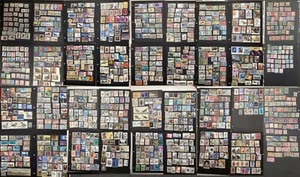 BELGIUM stamps early 1900s-2000s huge collection 1000+ off paper back of book NH - Picture 1 of 20