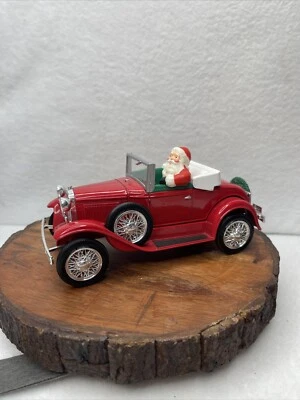 Santa's Roadster Bank, 1992 Eastman Co.  1928  With Key - Image 1 of 3