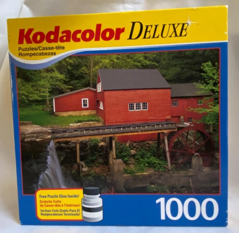 RoseArt/Kodacolor jigsaw puzzle; Wewaka Brook, Bridgewater Connecticut; 1000 pcs - Image 1 of 1