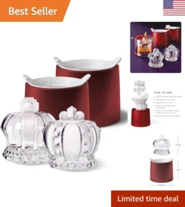 Crown Ice Mold, Large Ice Cube Molds for Cocktails and Drinks, Easy-Release S... - Picture 1 of 9