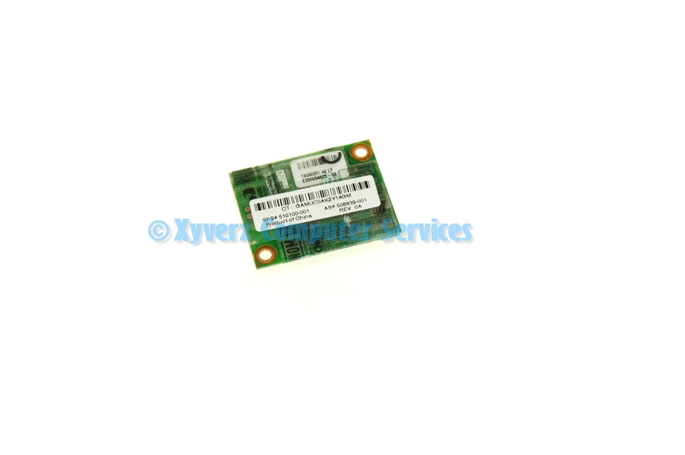 510100-001 GENUINE ORIGINAL HP MODEM CARD G71-300  SERIES (GRD A) - Image 1 of 2