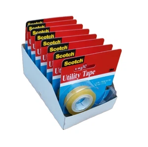 Scotch Tape Utility 1/2inx700in 8 CT - Picture 1 of 5
