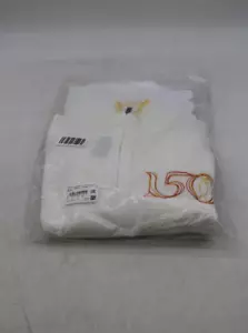 Maglione BOSS Zalf 150th Open Mezza Zip - Bianco - Medium - Nuovo con etichette - Foto 1 di 4