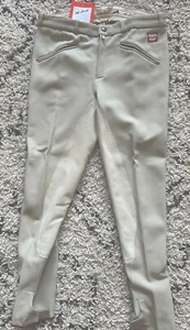 Eurostar Full Seat Riding Breeches Women's Waist 32 Slim Tight Equestrian Pant - Picture 1 of 7