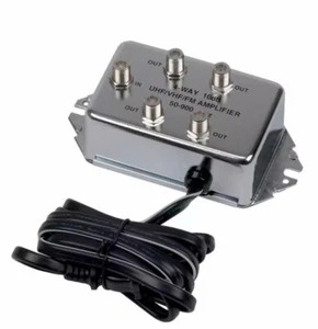 RCA Indoor TV 2 Port Distribution Amplifier 1 pk - Picture 1 of 1