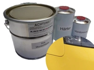 7,0 Liter Set 2k  Autolack Havana Sun Gelb Styling  geeignet für Audi geeignet - Picture 1 of 1