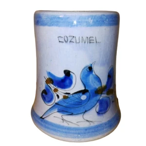 Cozumel Tonala Mexico Pottery Mug Stoneware Pottery Mug Coffee Tea Cup - Picture 1 of 11