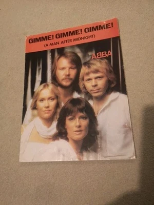Abba sheet music, Gimme Gimme Gimme - Image 1 of 4