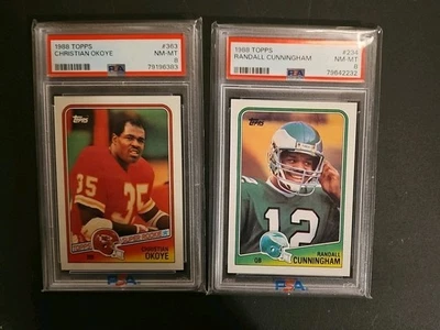 1988 Topps - Christian Okoye #363 (RC) - Image 1 of 2