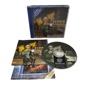 Tomb Raider The Last Revelation Sega Dreamcast w Manual