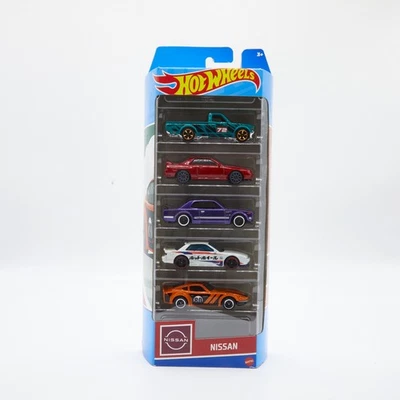 Hot Wheels 2023 Sealed Nissan 5 Pack Skyline R32 Silvia S13 Datsun JDM BNIB - Image 1 of 2