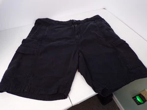 Tommy Bahama Hombres Pantalones Cortos Carga Relajados Talla 38 Negro Informal - Imagen 1 de 9