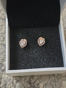 pandora earrings Rose Colored . New  - Bild 1 von 4