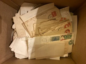 1930s - 1940s Handwritten 100s Letters Mixed Lot WWII Soldier Sweetheart Love - Picture 1 of 16