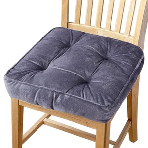 Chair Pads Square Chair Cushion with Ties Soft Thicken Seat Pads Cushion Pill... - Picture 1 of 6