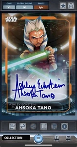 Star Wars Card Trader Battle Plans Ahsoka Tano Signature EPIC *DIGITAL* - Picture 1 of 2