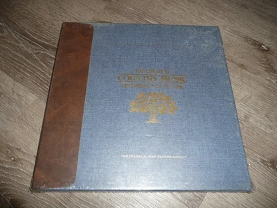 Franklin Mint Colored 2 LP the Greatest Country Music Recordings of All Time New - Image 1 of 3