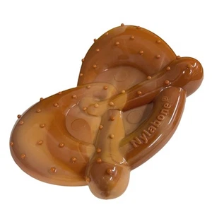 Nylabone Large Dog Chew Toy Pretzel Shape Durable Dental Health Flavorful 80 ... - Picture 1 of 14