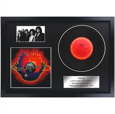Journey – Infinity / Rock Memorabilia / LP / Souvenir in black frame / Rock - Image 1 of 4