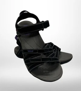 Teva sandalo donna Tirra nero grigio viola cinturino alla caviglia 4266 donna tg 7 usato in ottime condizioni - Foto 1 di 10