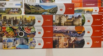 LOTTO PUZZLE TREFL DA 3000 PEZZI - USATI COME NUOVI - DESCRIZIONE PIU' INFO - Immagine 1 di 2